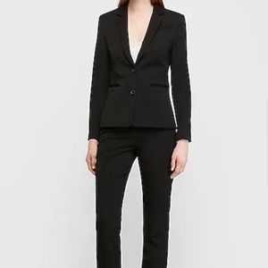 Black suit jacket and pants